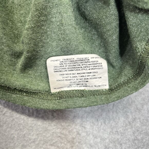 Green Bay Packers Long Sleeve T-Shirt Mens Large L Pullover NFL Football 2717 - Picture 6 of 9